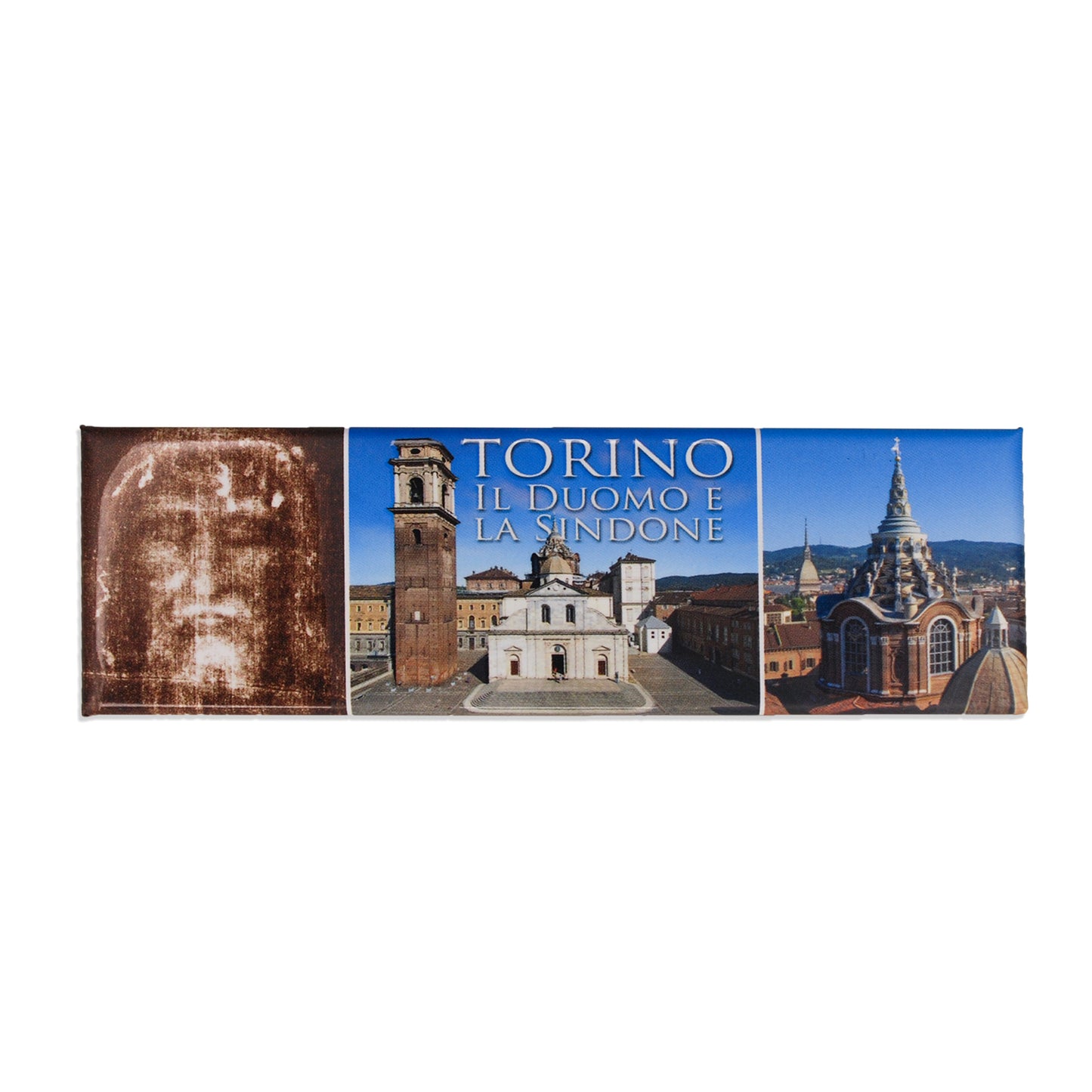 Turin Cathedral magnet, Holy Face and Holy Shroud