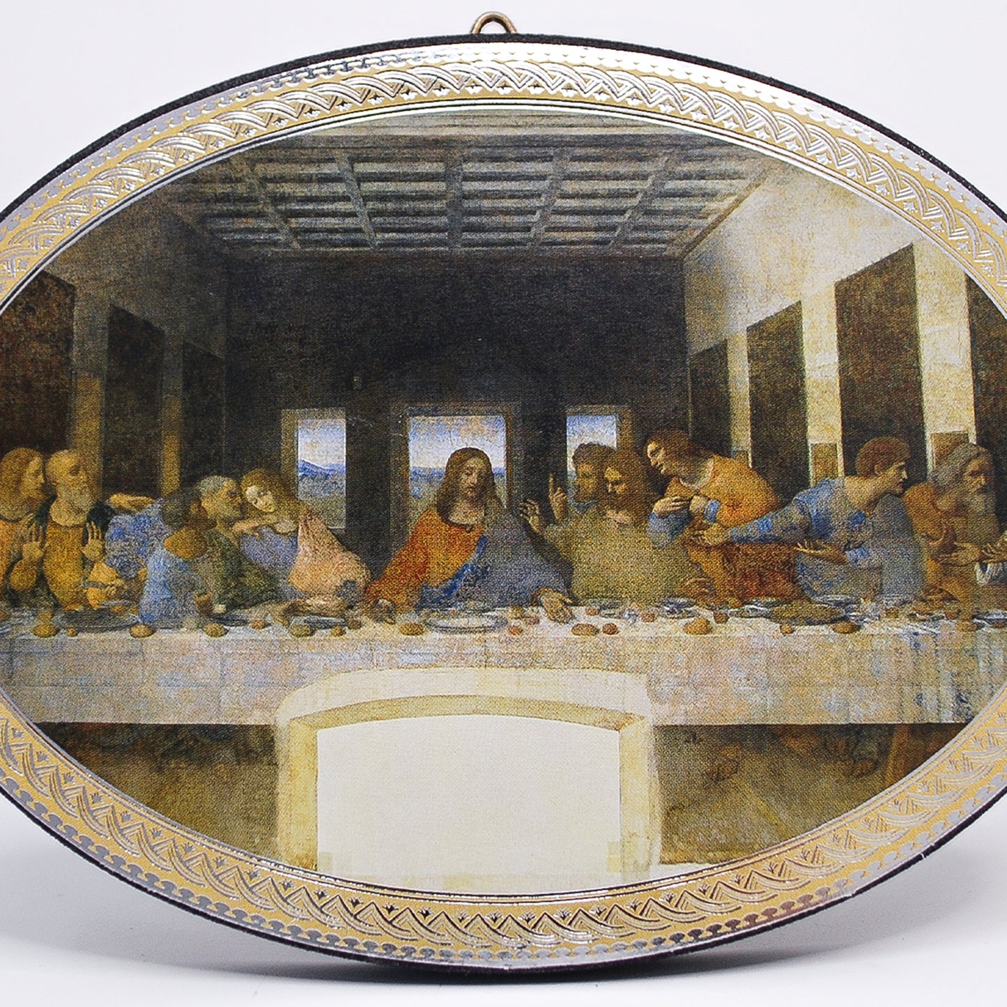 Last Supper - Wooden oval