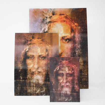 Two-dimensional Holy Face in different formats